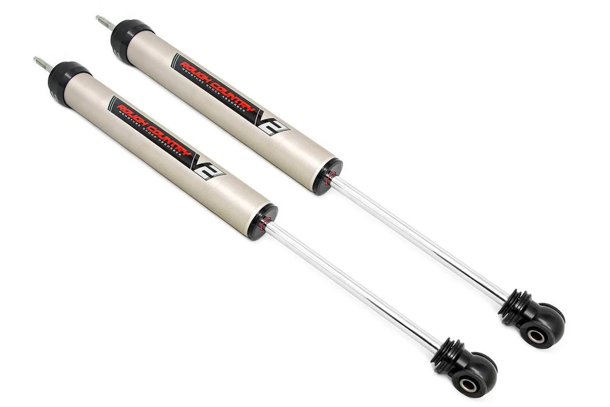Rough Country Front Shocks for Ford F-150/F-100 4WD 70-79 V2 Pair 7-8" 760826_E