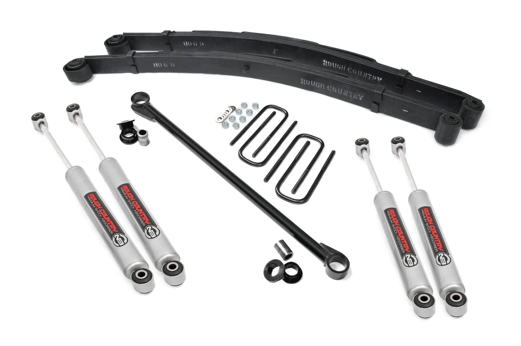 Rough Country 2.5" Leveling Lift Kit for Ford F250 F350 Super Duty 1999-2004 4wd 489.20
