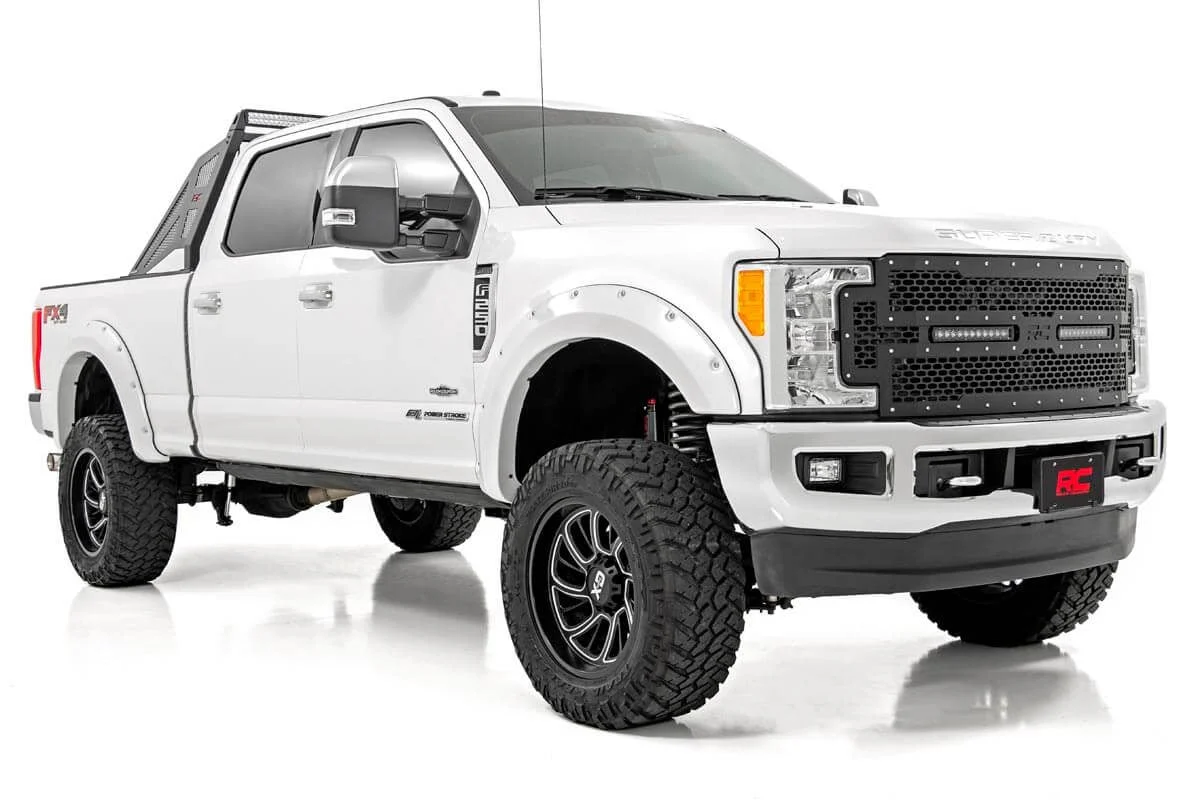Rough Country Ford F250 Super Duty Frt 4.5"-6" Adjustabl Vertex Shocks 05-18 699004 - Image 2