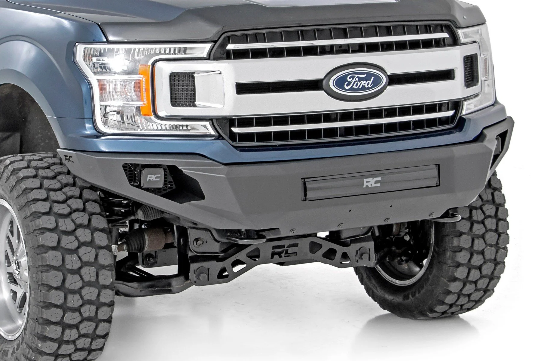 Rough Country Ford Front High Clearance LED Bumper 18-20 F-150 10756A - Image 2