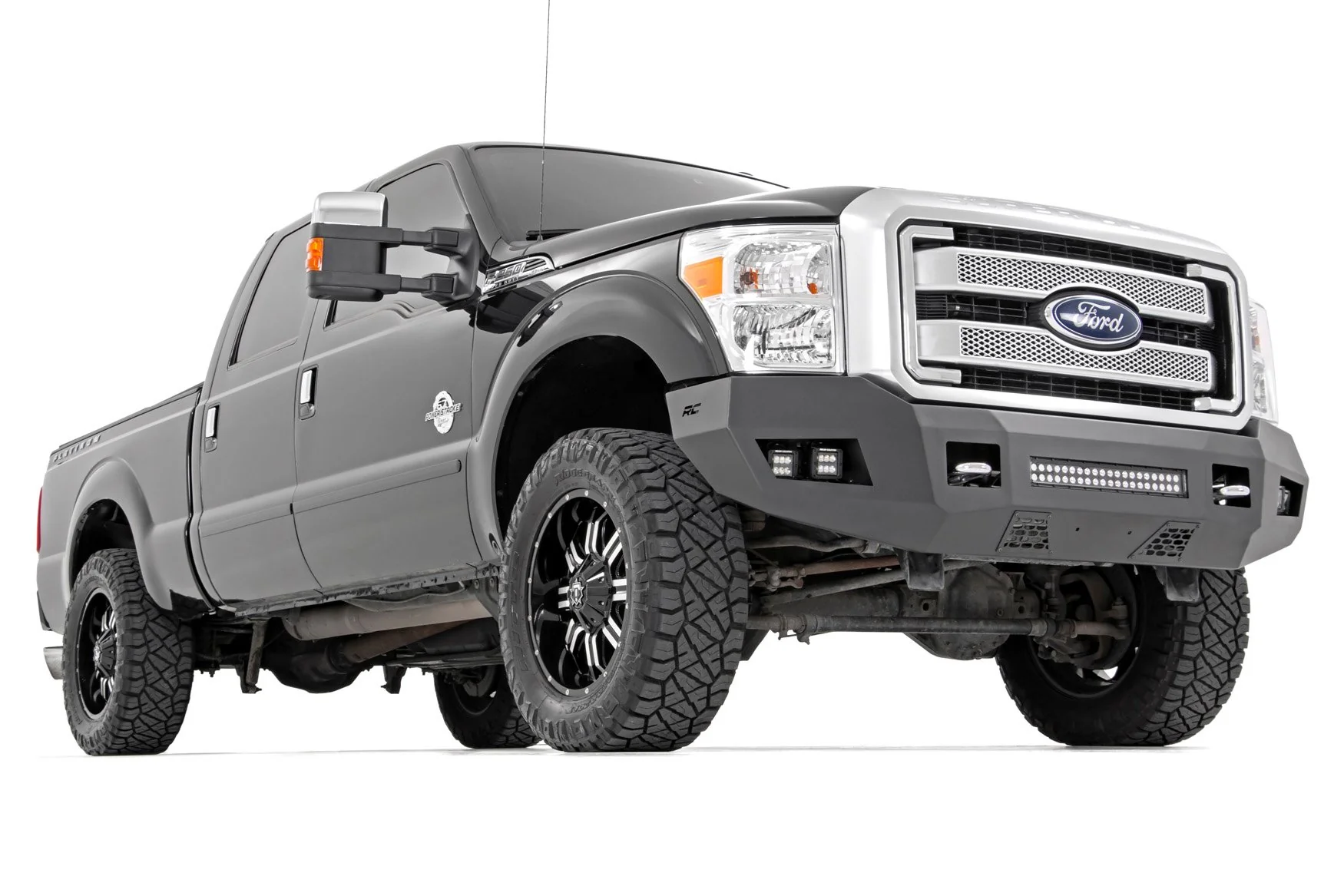 Rough Country Ford Heavy-Duty Front LED Bumper 11-16 F-250/F-350 10783 - Image 2
