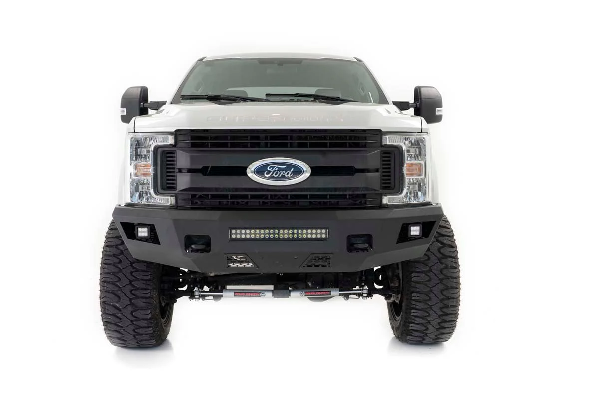 Rough Country Ford Heavy-Duty Front LED Bumper 17-22 F-250/F-350 10787 - Image 2