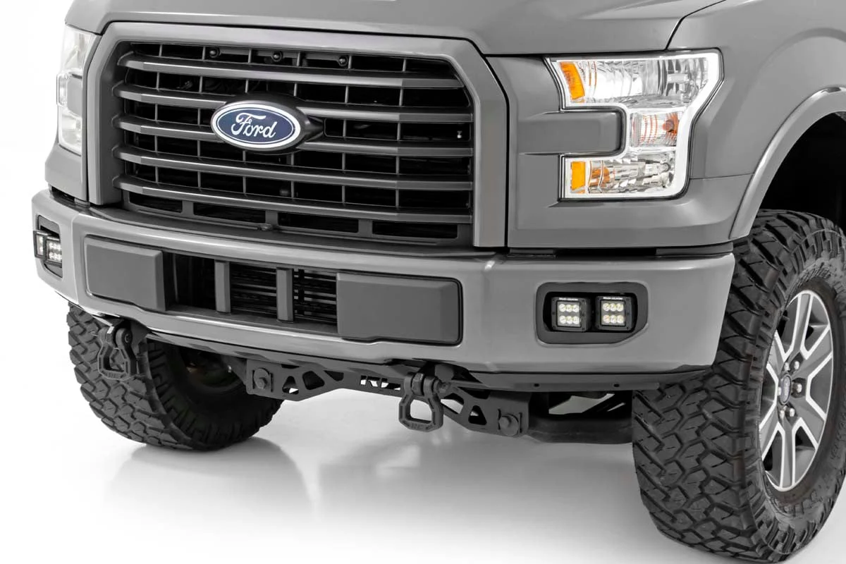 Rough Country Ford LED Fog Light Kit Black Series LED Fog Light 15-17 F-150 70831 - Image 2