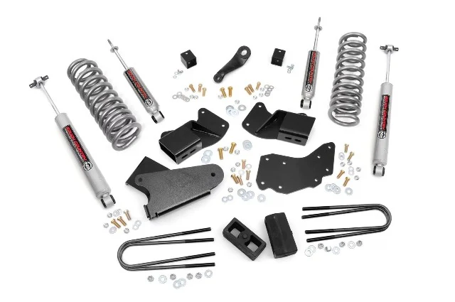 Rough Country Ford Ranger 4" Suspension Lift Kit w/ Rear Blocks 83-97 2WD 515.20 - Image 4