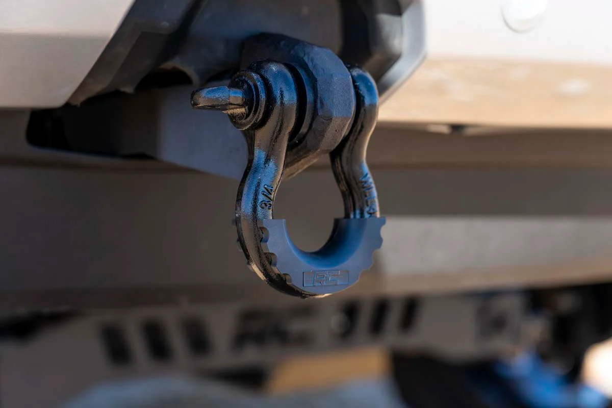 Rough Country Ford Tow Hook to Shackle Kit-Mounts D-Rings 19-20 Ranger RS152 - Image 2