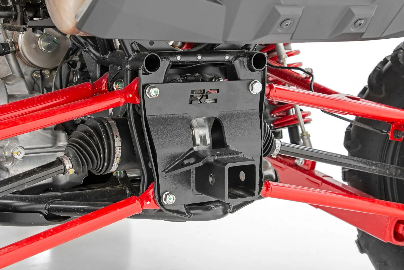 Rough Country Honda 2in Receiver Hitch Plate 2019-2022 Talon 92028 - Image 2
