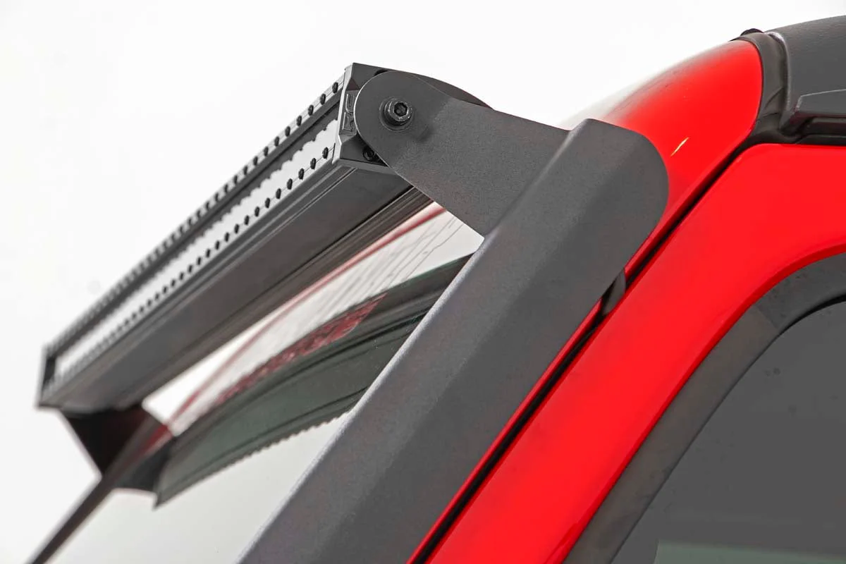 Rough Country Jeep 50" LED Light Bar Kit Blk Series Gladiator JT Wrangler JL 70069 - Image 5