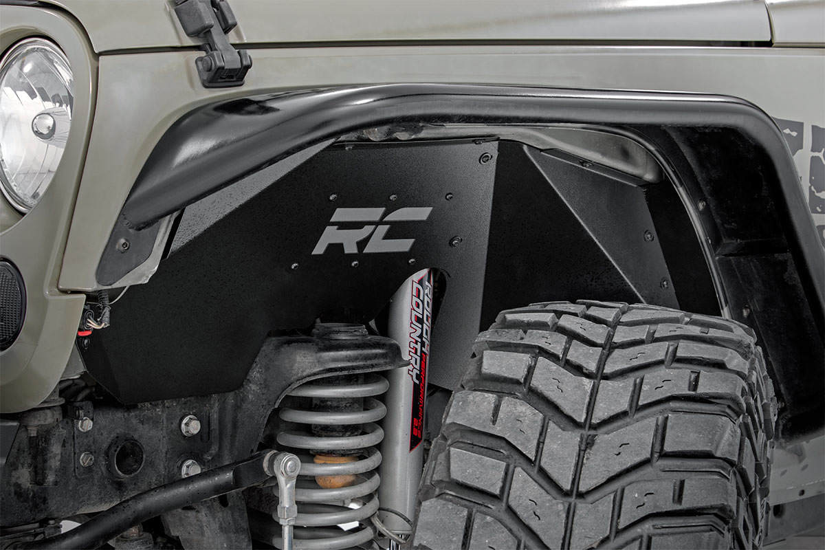 Rough Country Jeep Front Inner Fenders 07-18 Wrangler JK 1195 - Image 6