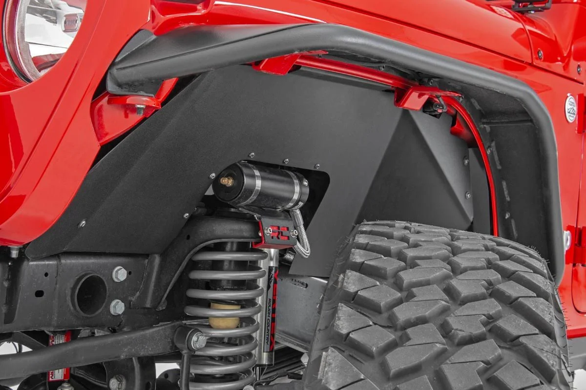 Rough Country Jeep Front Inner Fenders 18-20 Wrangler JL 10497A - Image 3