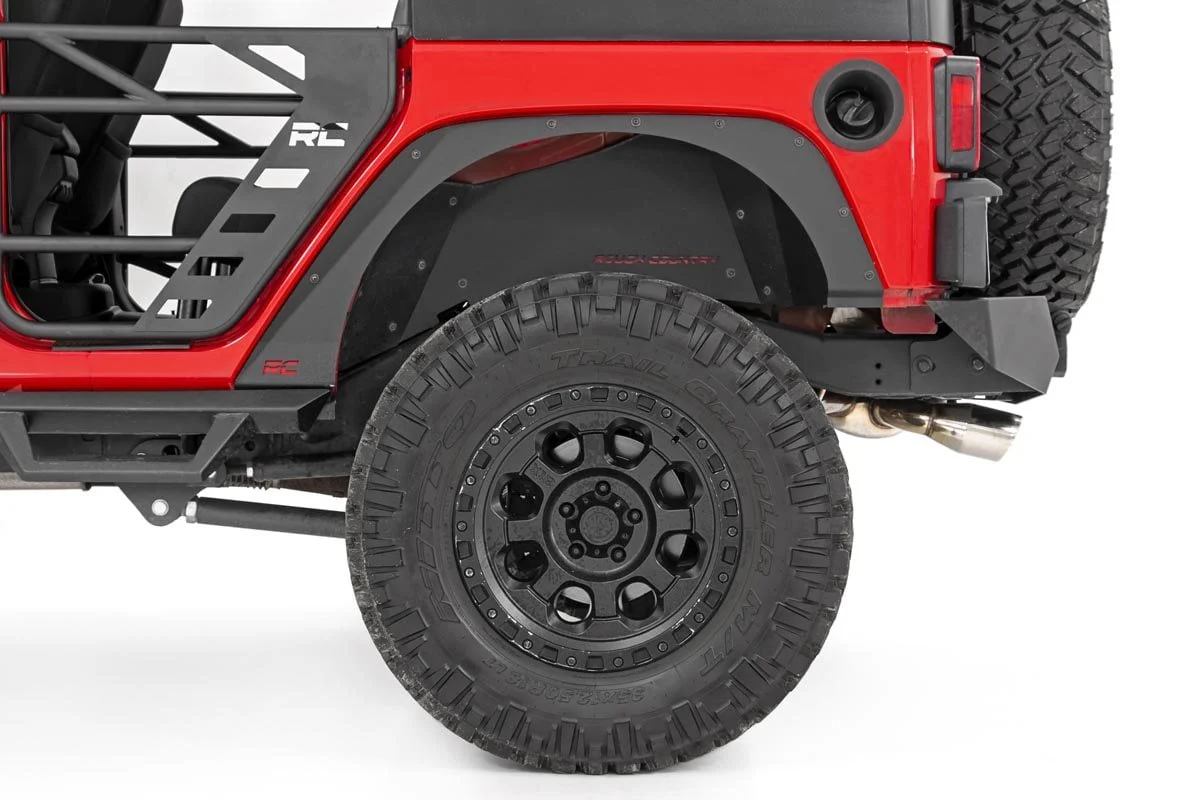 Rough Country Jeep Front & Rear Fender Removal Kit 07-18 Wrangler JK 10538 - Image 2