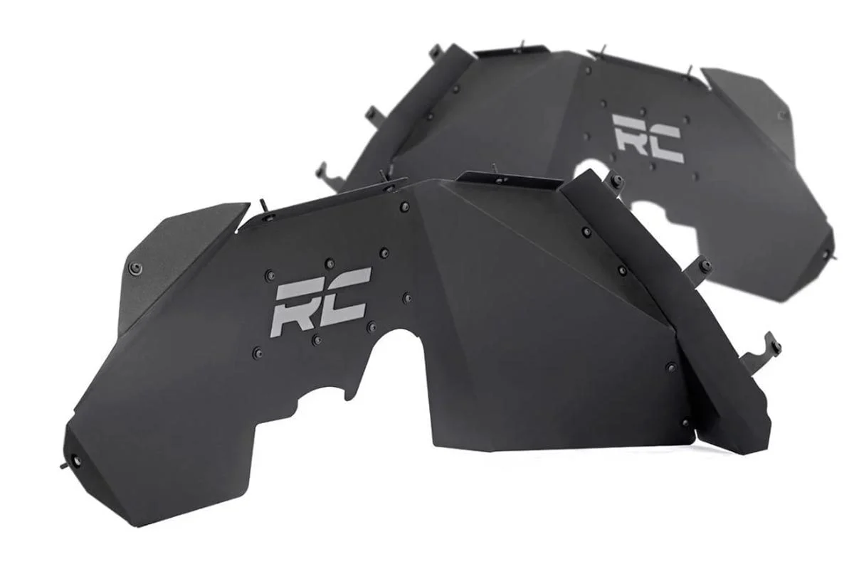 Rough Country Jeep Front & Rear Inner Fenders Set 07-18 Wrangler JK 10511 - Image 2