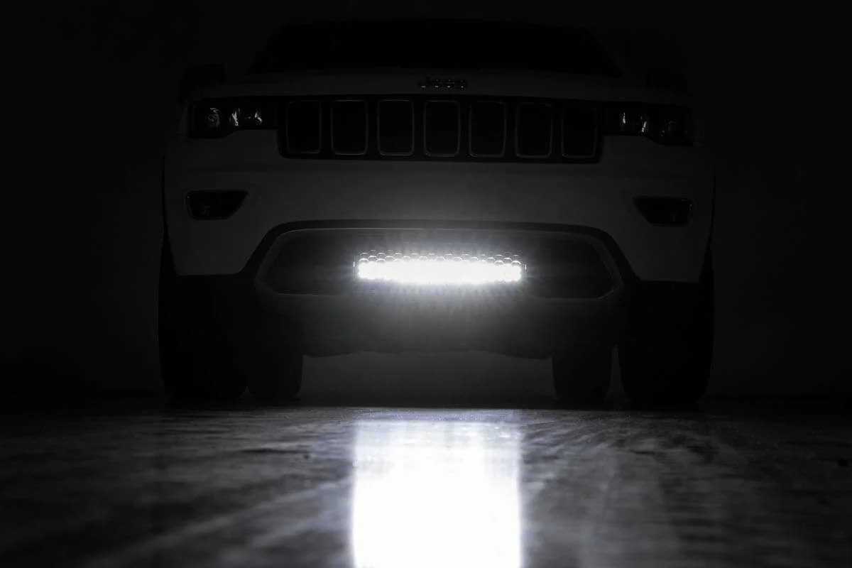 Rough Country Jeep Grand Cherokee 20" LED Bumper Kit Black w/Amber DRL 11-20 70773DRLA - Image 5