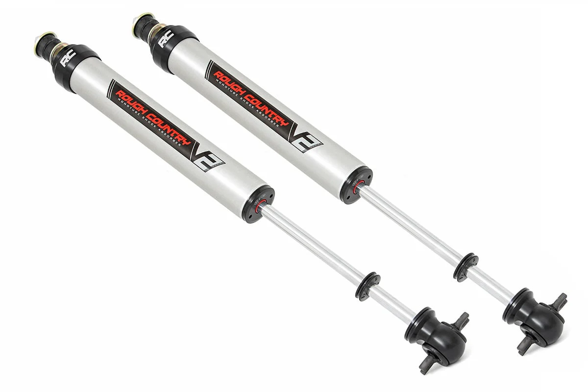 Rough Country for Jeep Grand Cherokee/Comanche 86-04 V2 Front Shocks 4.5-5.5" 760743_A
