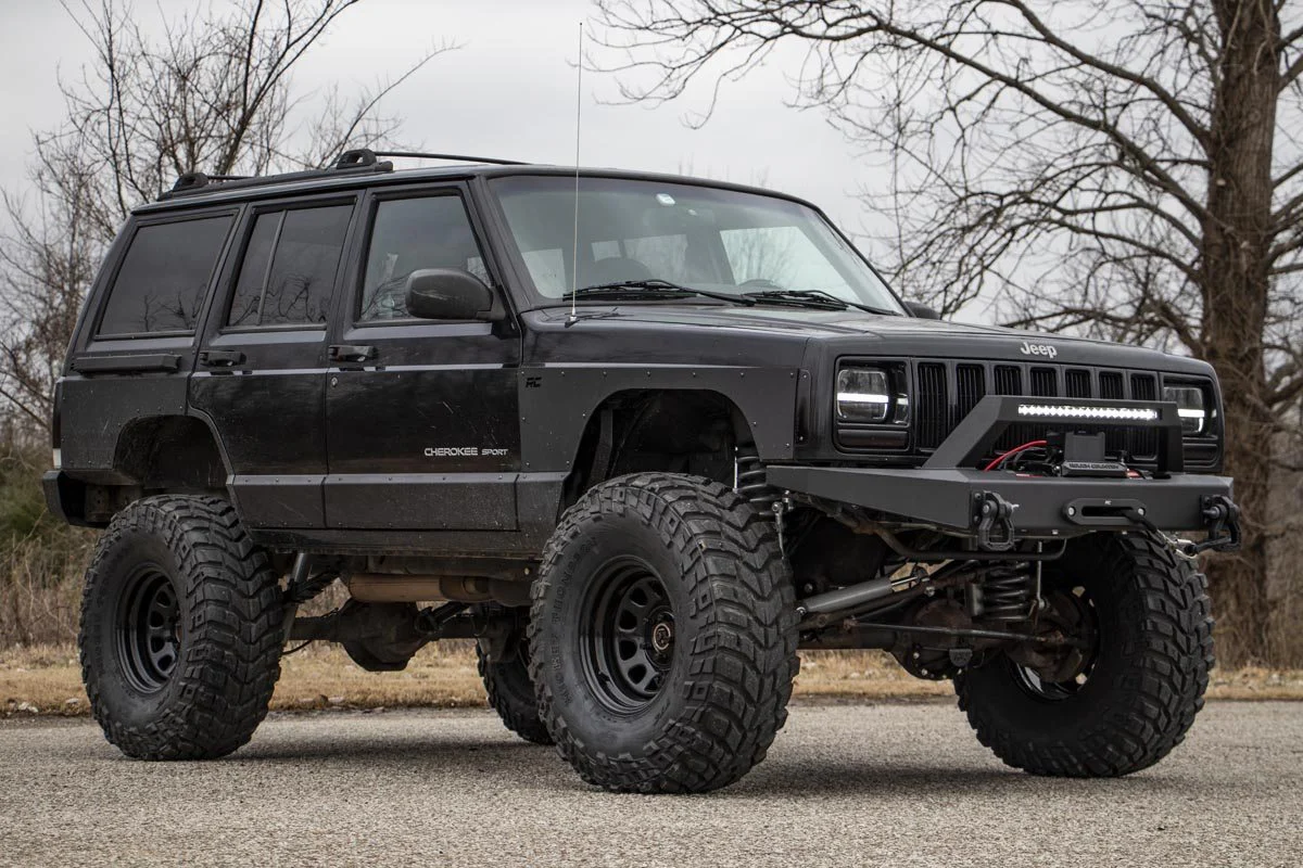 Rough Country Jeep Lower Door Armor 97-01 Cherokee XJ 10582 - Image 5