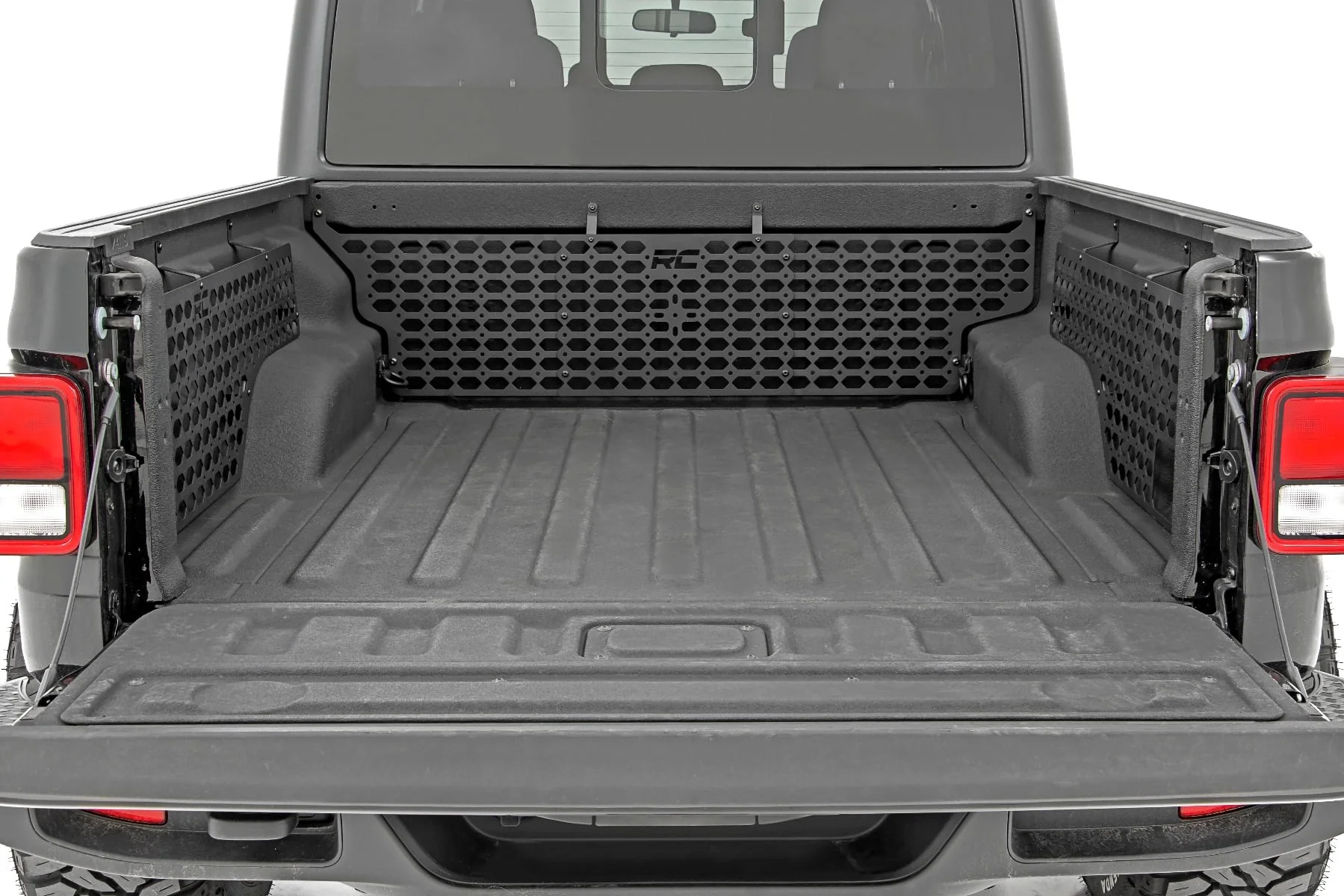 Rough Country Jeep Molle Panel Bed Mounting System 20-23 Gladiator Cab Side 10631 - Image 2