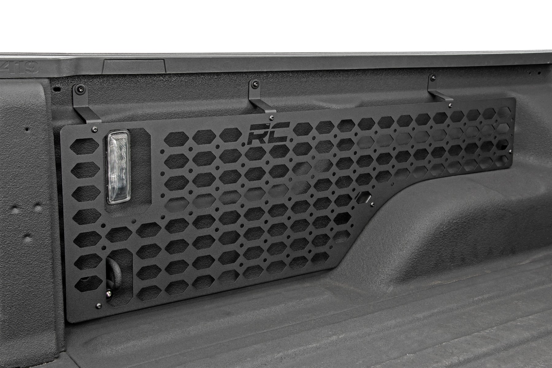 Rough Country Jeep Molle Panel Bed Mounting System 20-23 Gladiator Cab Side 10631 - Image 3