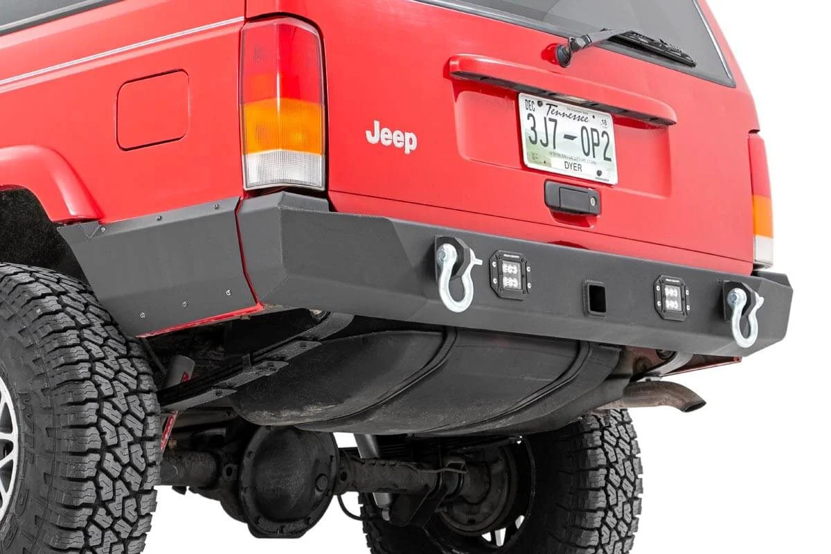 Rough Country Jeep R Lower Panel Armor Factory Flare 97-01 Cherokee XJ 10571 - Image 3
