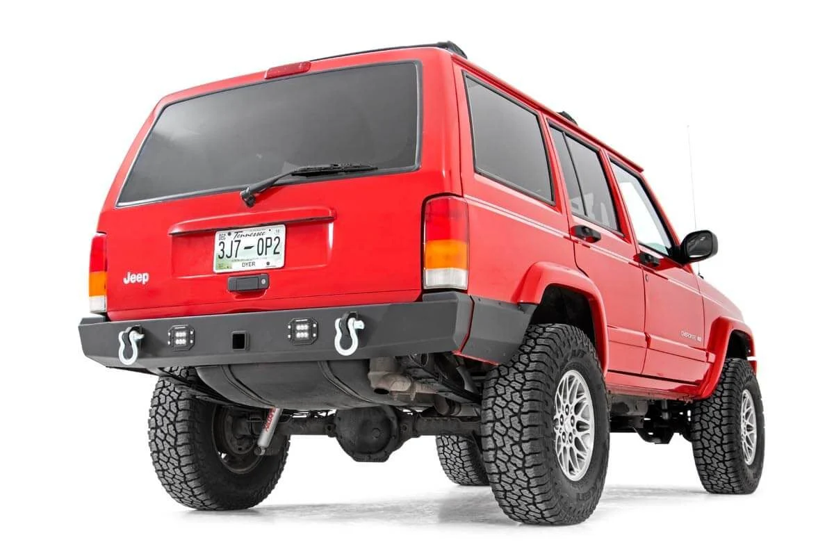 Rough Country Jeep R Lower Panel Armor Factory Flare 97-01 Cherokee XJ 10571 - Image 4