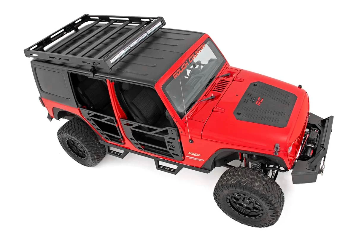Rough Country Jeep Roof Rack System 07-18 JK 10605 - Image 5