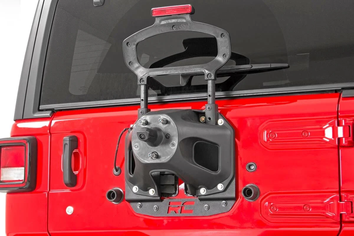 Rough Country Jeep Tire Relocation Bracket 18-20 Wrangler JL, No R Sensors 10529 - Image 3