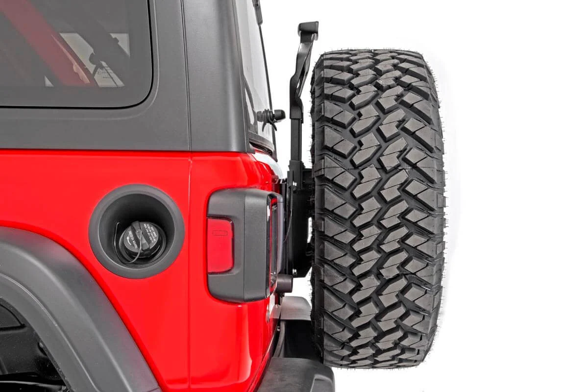 Rough Country Jeep Tire Relocation Bracket 18-20 Wrangler JL, No R Sensors 10529 - Image 5