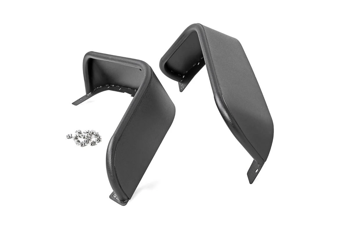 Rough Country Jeep Tubular Front Fender Flares 07-18 Wrangler JK 10531 - Image 5