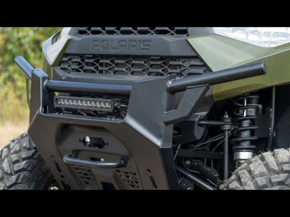 Rough Country Polaris 12" LED Bumper Kit Black Series White DRL 19-20 Ranger 93027 - Image 3