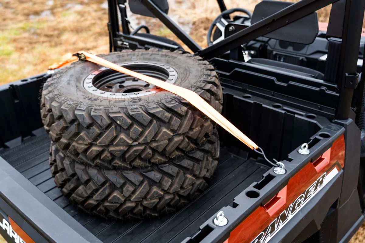 Rough Country Polaris Bed Tie-Down Kit 5pc 14-20 Ranger, 17-20 General 99010