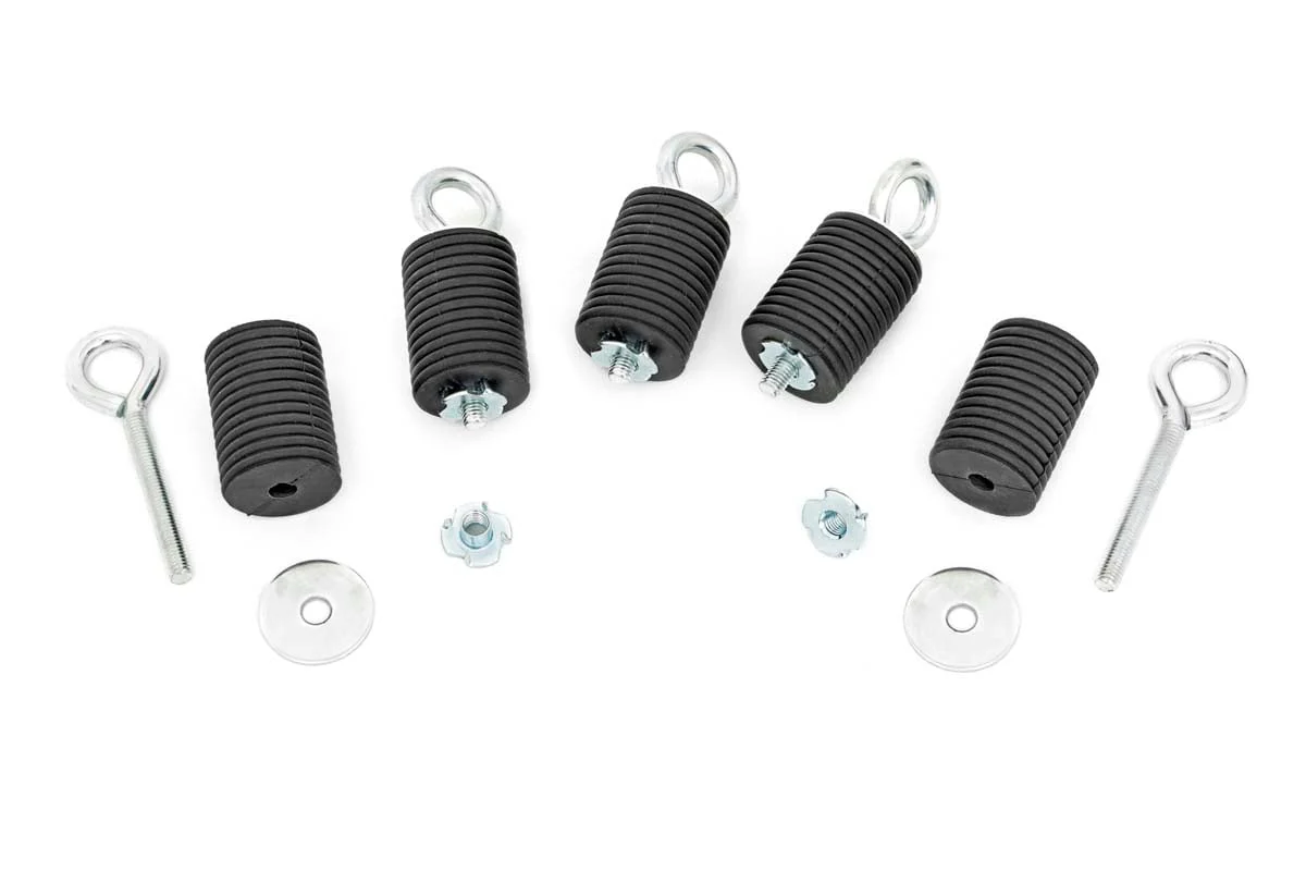 Rough Country Polaris Bed Tie-Down Kit 5pc 14-20 Ranger, 17-20 General 99010 - Image 2