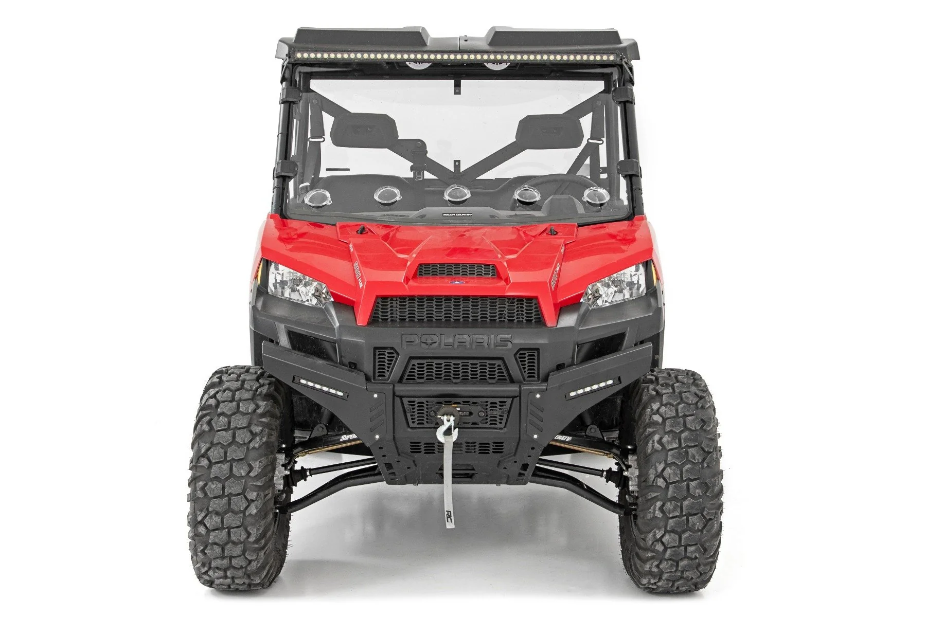 Rough Country Polaris Vented Windshield 16-18 Ranger 1000XP 13-20 900XP 98232010 - Image 4