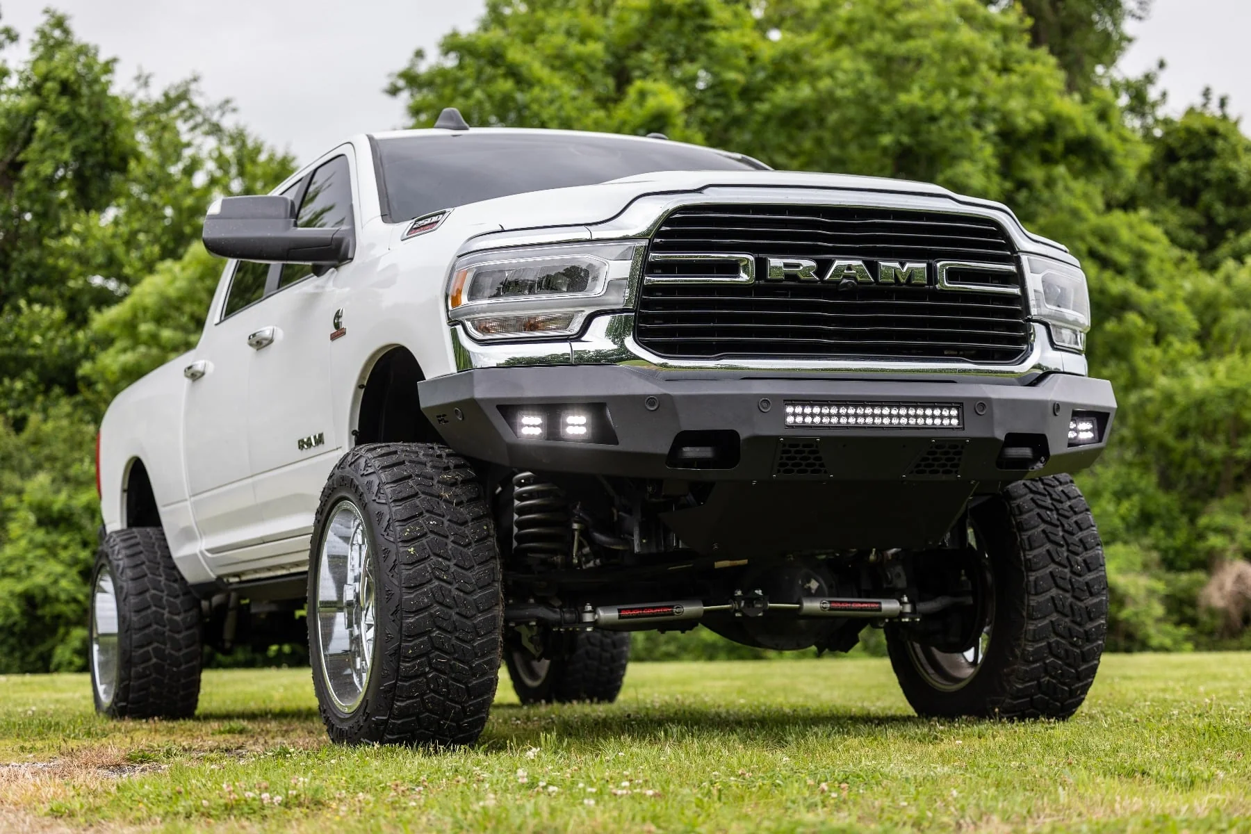 Rough Country RAM 2500 14-21/3500 13-21 Pickup Dual Steering Stabilizer Kit 8749430 - Image 11