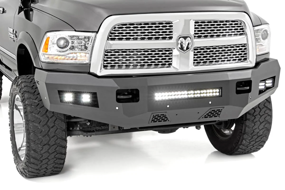 Rough Country Ram Heavy-Duty Front LED Bumper 10-18 2500/3500 10785