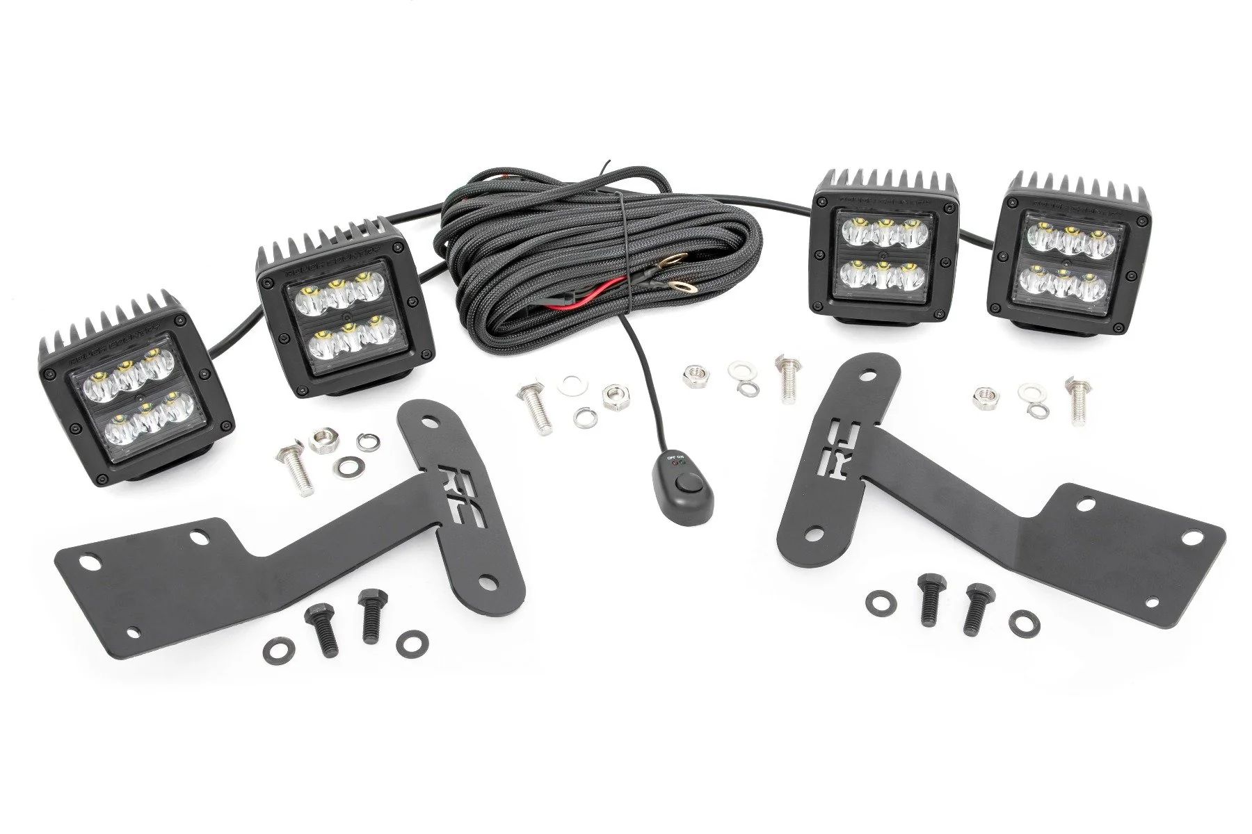 Toyota 2-inch LED Ditch Kit 14-20 Tundra Blacks Series Spot 70835