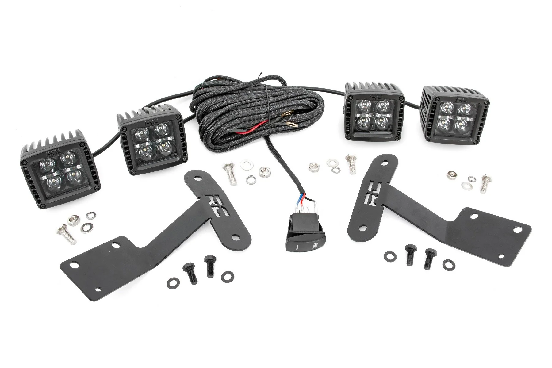 Toyota 2-inch LED Ditch Kit 14-20 Tundra Blacks Series White 70837