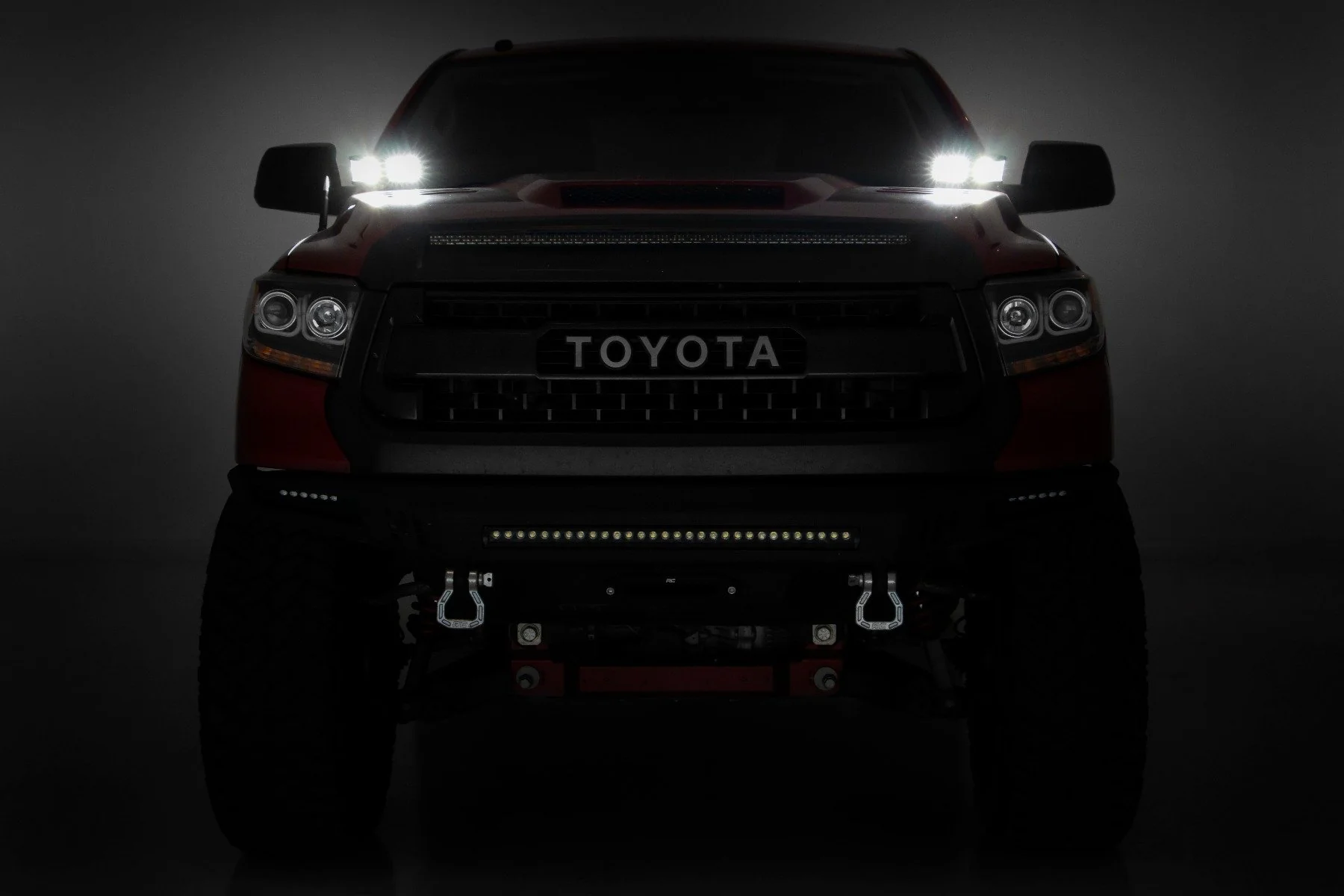 Toyota 2-inch LED Ditch Kit 14-20 Tundra Blacks Series White 70837 - Image 5