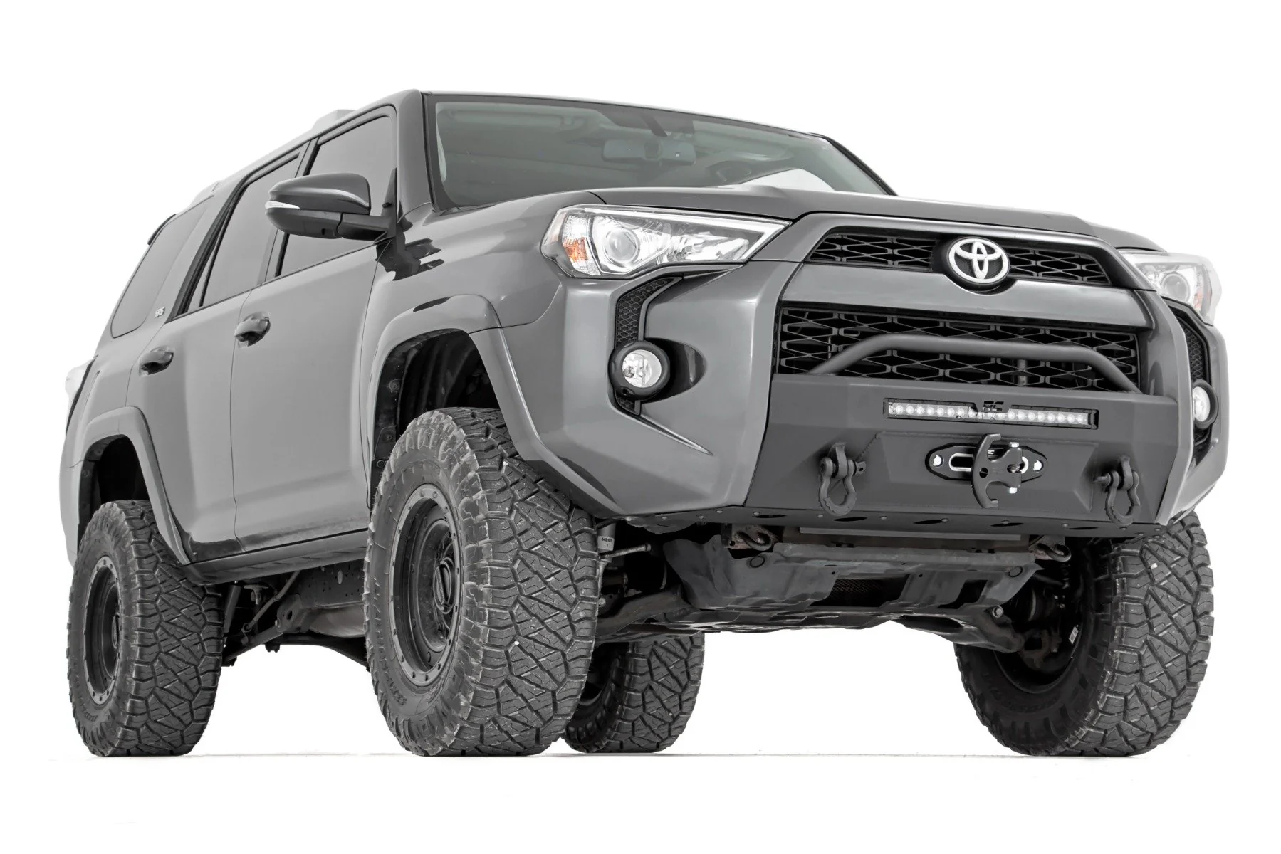 Rough Country Front Bumper Hybrid 20" Blk LED Amber Toyota 4Runner 14-24 10746 - Image 5