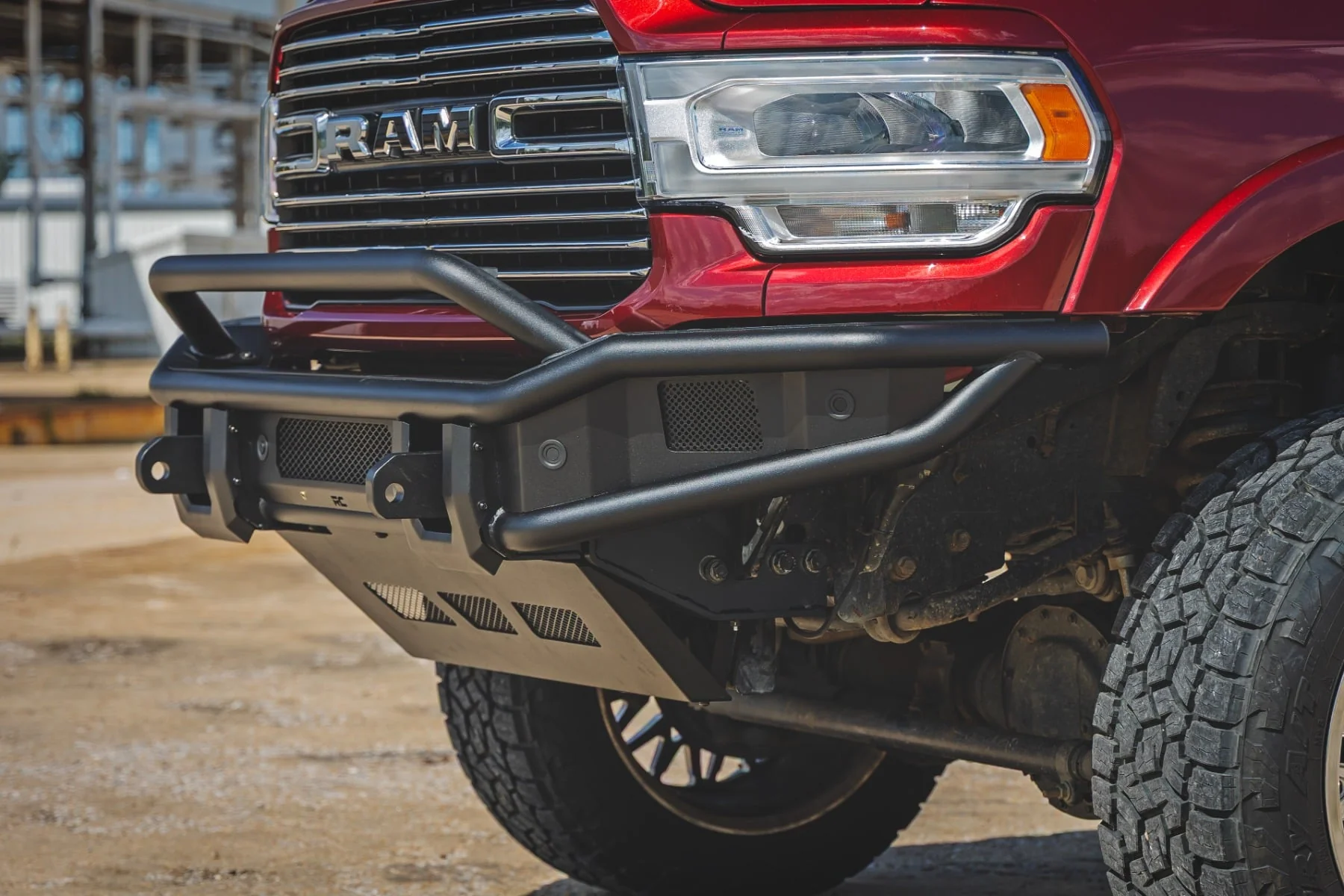 Rough Country Front Bumper | Tubular | for Ram 2500/3500 2WD/4WD (2019-2026) 51212 - Image 6