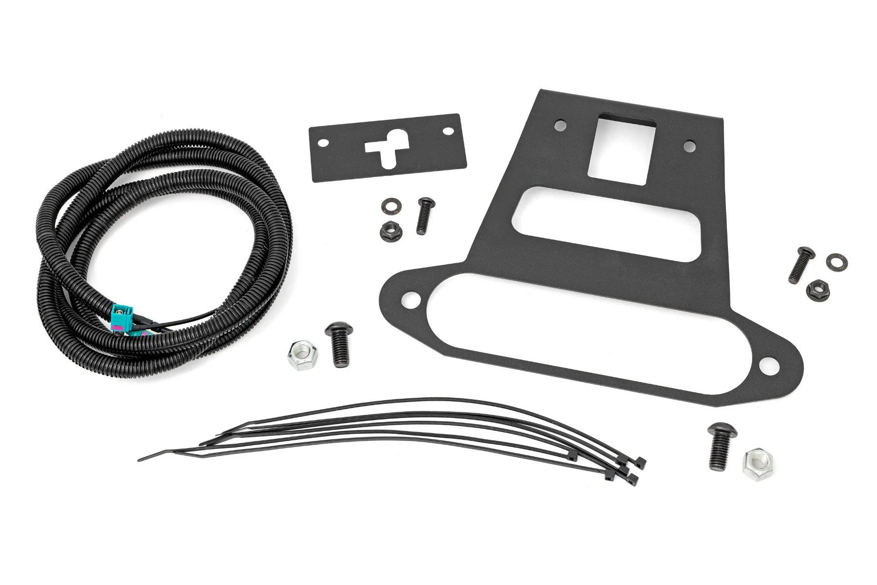 Rough Country Front Camera Relocation Bracket Ford Bronco 4WD 21-23 51138 - Image 6
