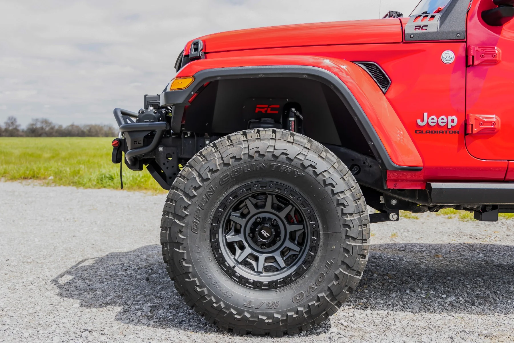 Rough Country Front Inner Fenders Jeep Gladiator JT 4WD 20-23 10653 - Image 12