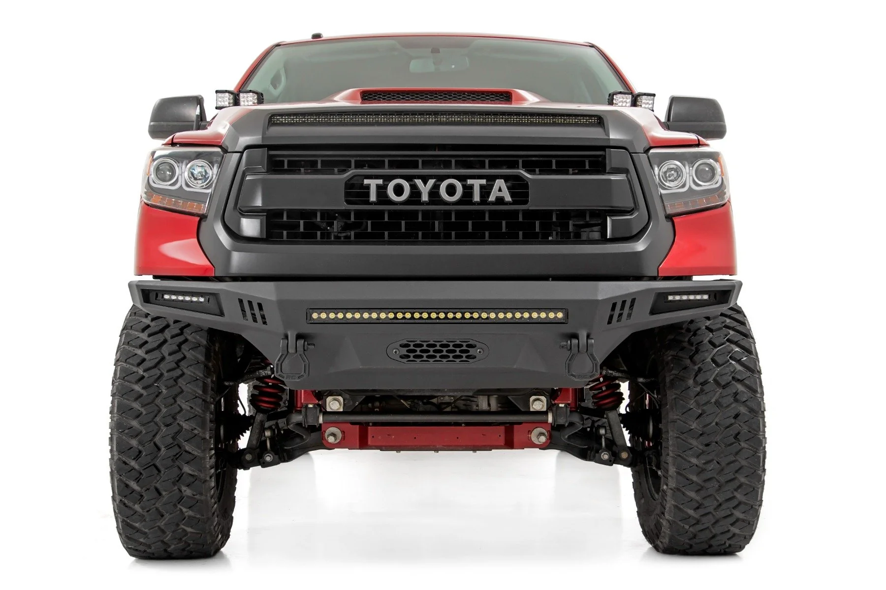 Rough Country Front Prerunner Bumper for Toyota Tundra 2014-2021 10914 - Image 2