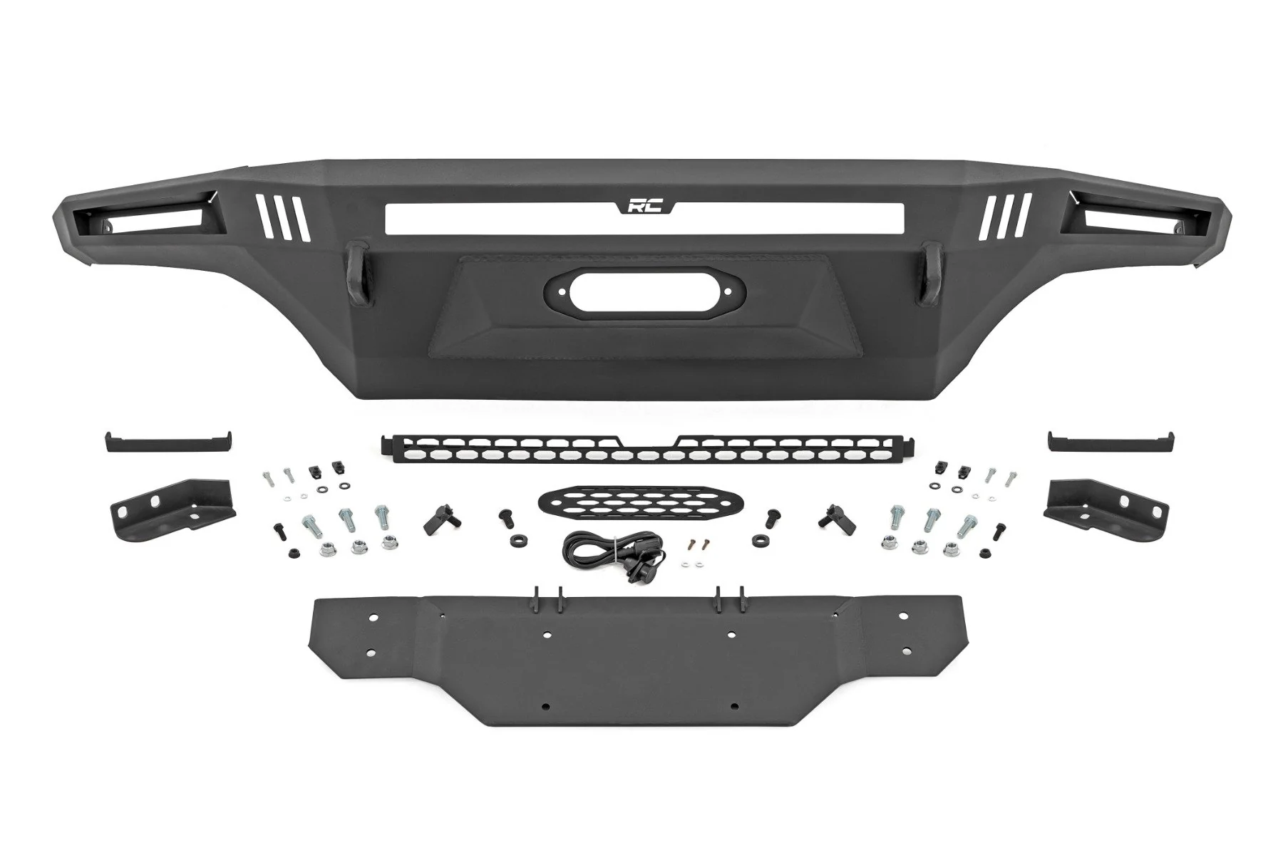 Rough Country Front Prerunner Bumper LED for Toyota Tundra 2014-2021 10915 - Image 6