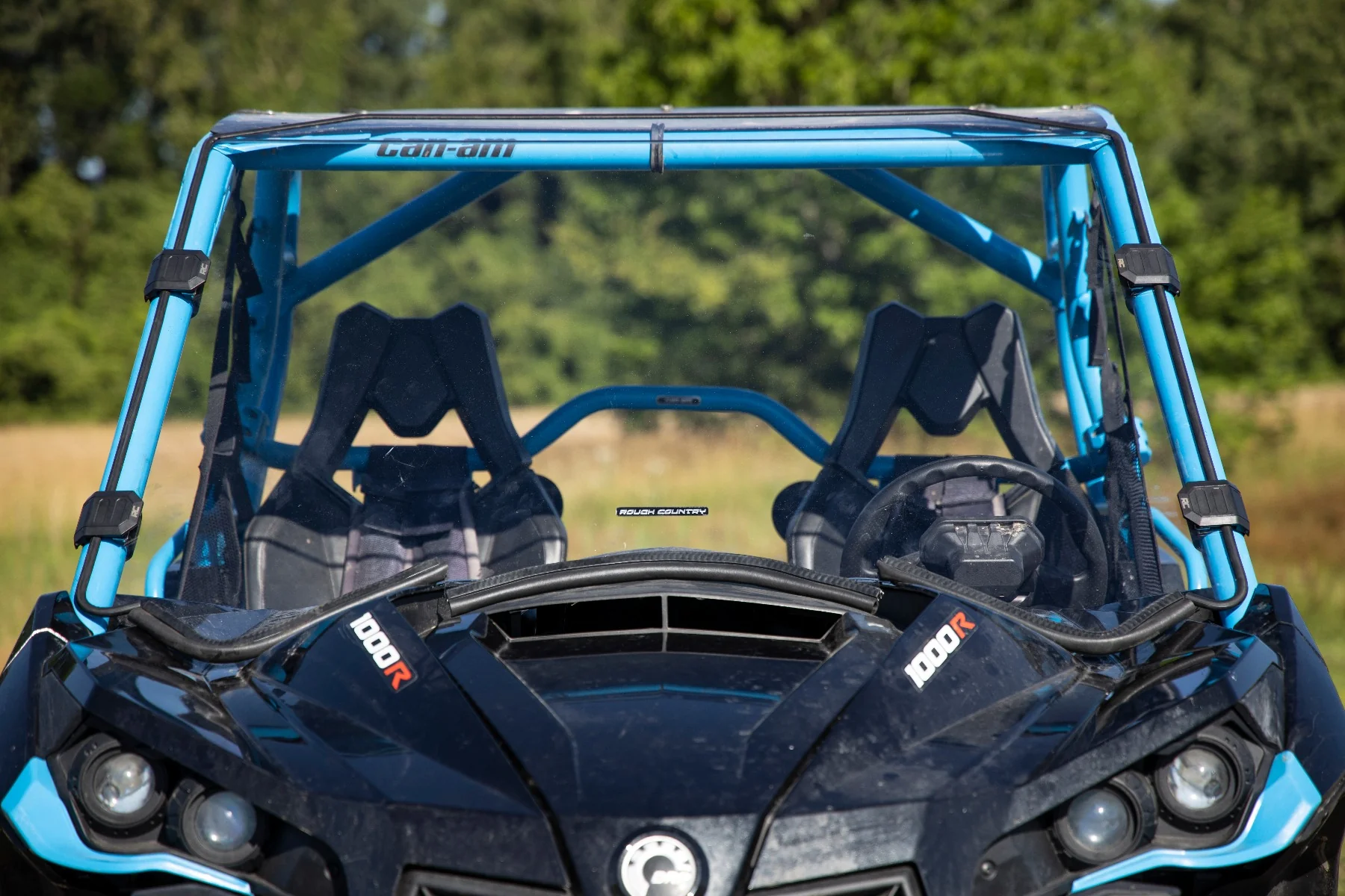 Rough Country Full Scratch Resistant Front Windshield Can-Am 13-18 Maverick 98131830 - Image 4