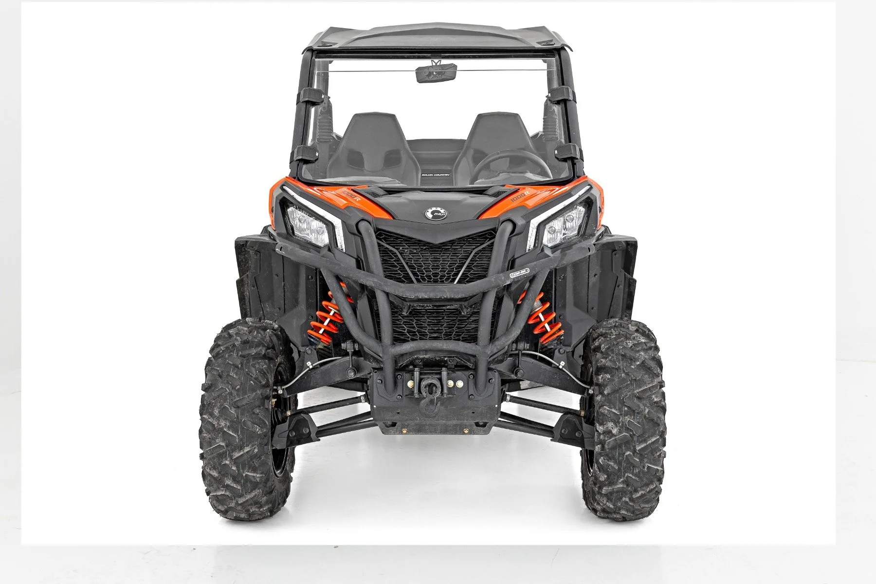 Rough Country Full Windshield | Scratch Resistant | Can-Am Maverick Sport 98101930 - Image 2