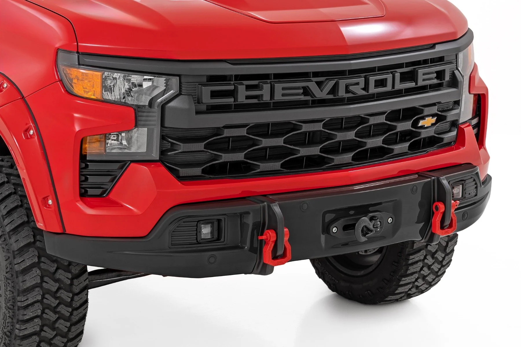 Rough Country G2X Havana Brown | 2023+ Silverado Metal Bumper / Plastic Cover 13006-G2X