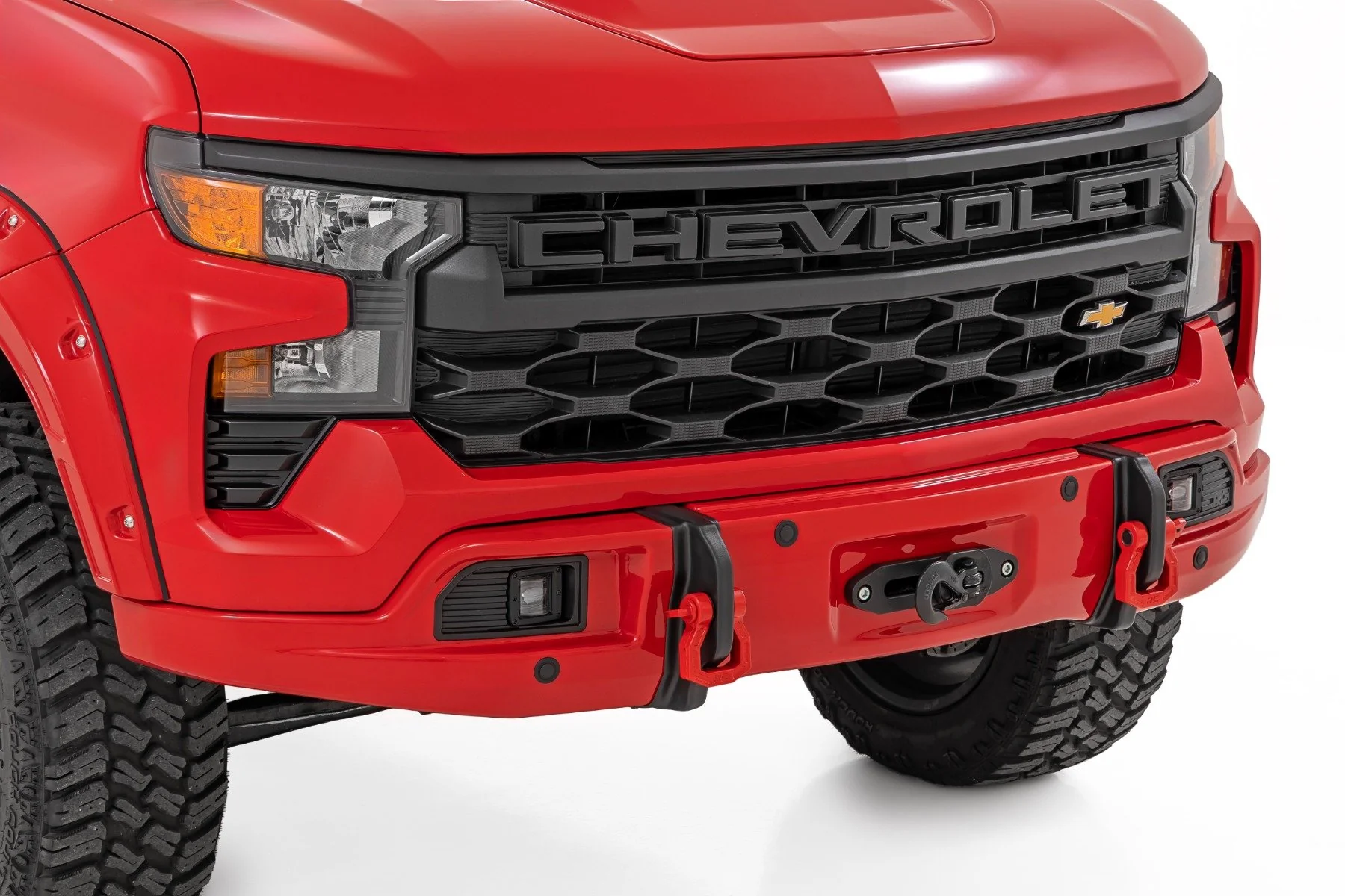 Rough Country GLT Dynamic Blue | 2023+ Silverado Metal Bumper / Plastic Cover 13006-GLT