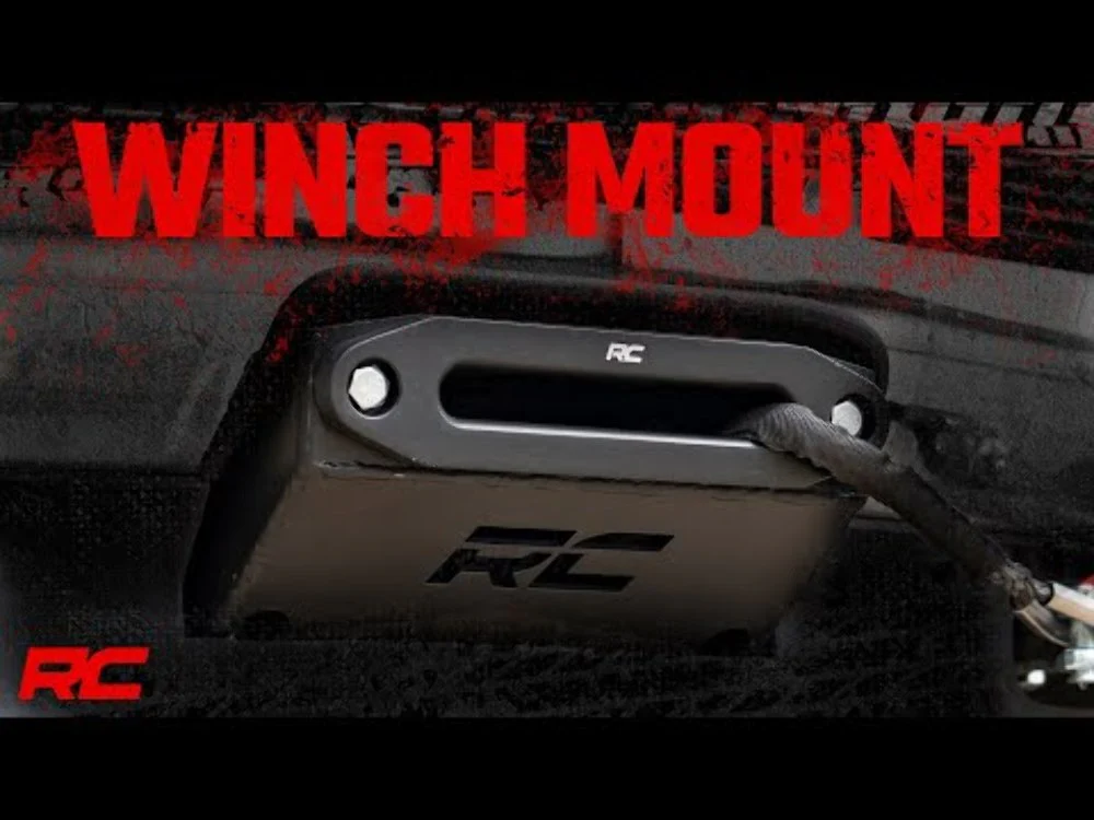 Rough Country GM Hidden Winch Mounting Plate 88-98 1500 PU / 95-99 Tahoe 11008 - Image 2