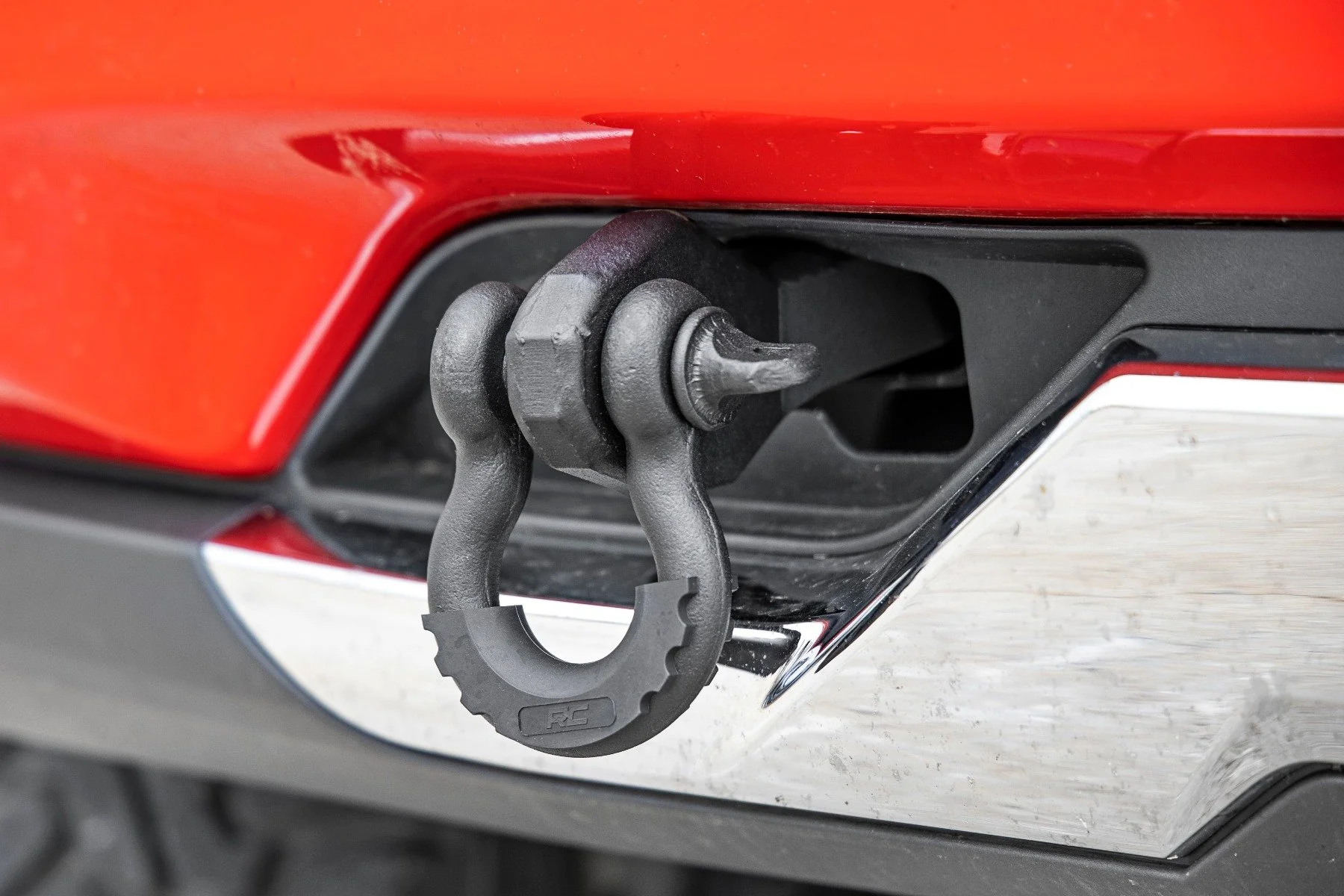 Rough Country GM Tow Hook to Shackle Conversion Kit (14-18 Silverado 1500) RS169 - Image 2