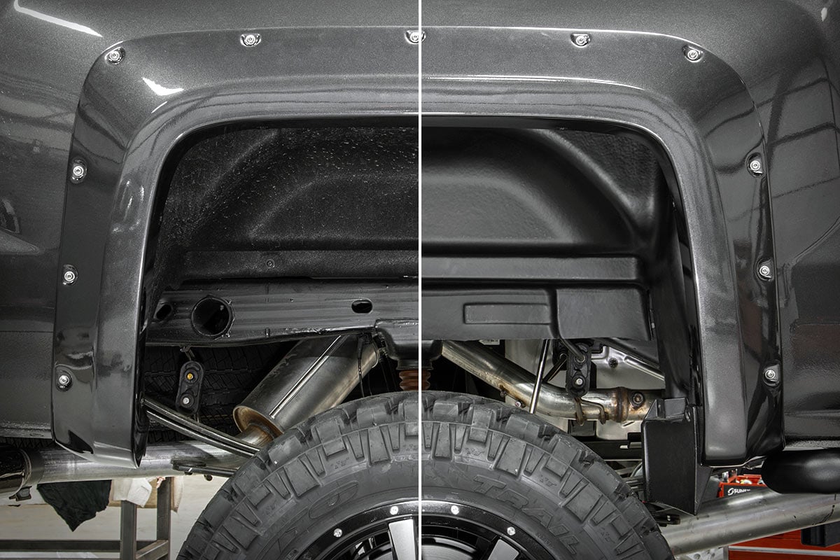 Rough Country GMC Rear Wheel Well Liners 14-18 Sierra 1500/14-19 Sierra HD 4216 - Image 2