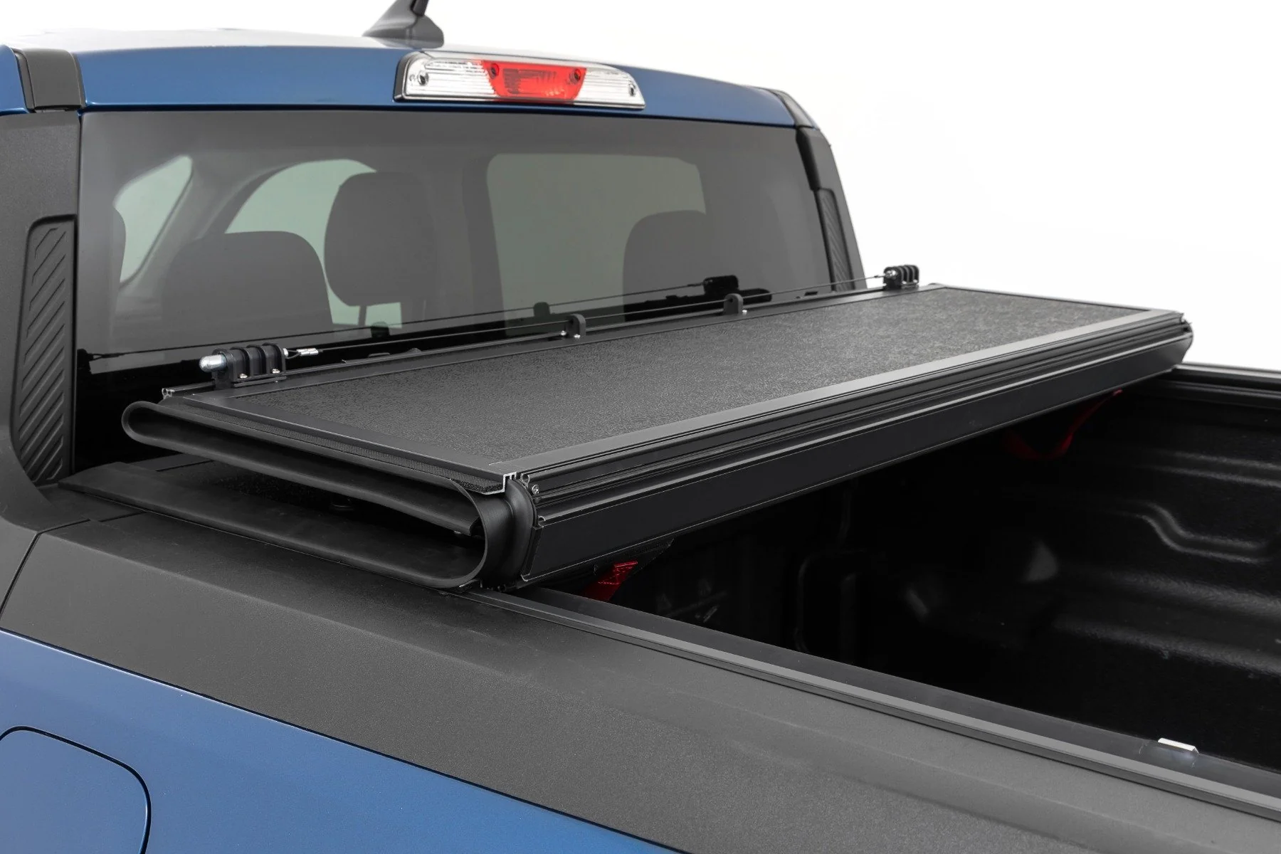 Rough Country Hard Low Profile Bed Cover 4'6" Bed Ford Maverick 2022-2024 47254500B - Image 4
