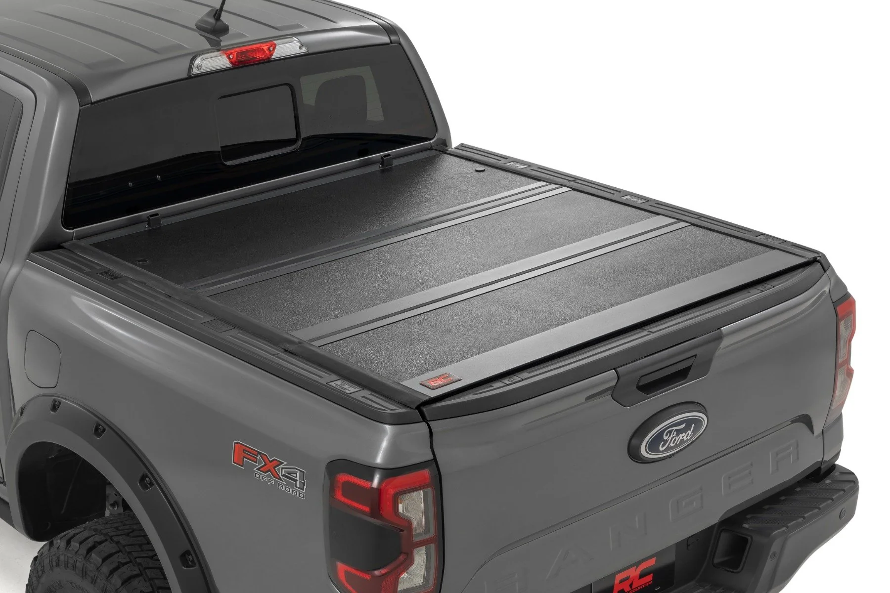 Rough Country Hard Low Profile Bed Cover | 5' Bed | for Ford Ranger 2024-2025 47220520B